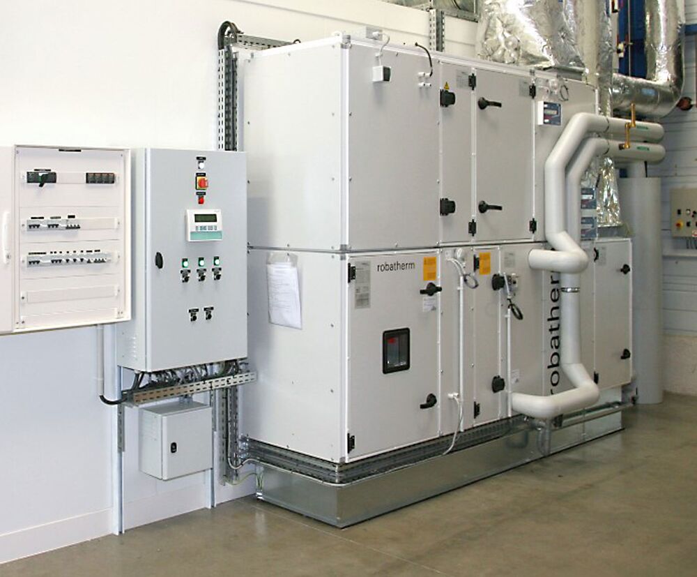 One of the main areas of focus in France: Air handling technology for clean rooms.