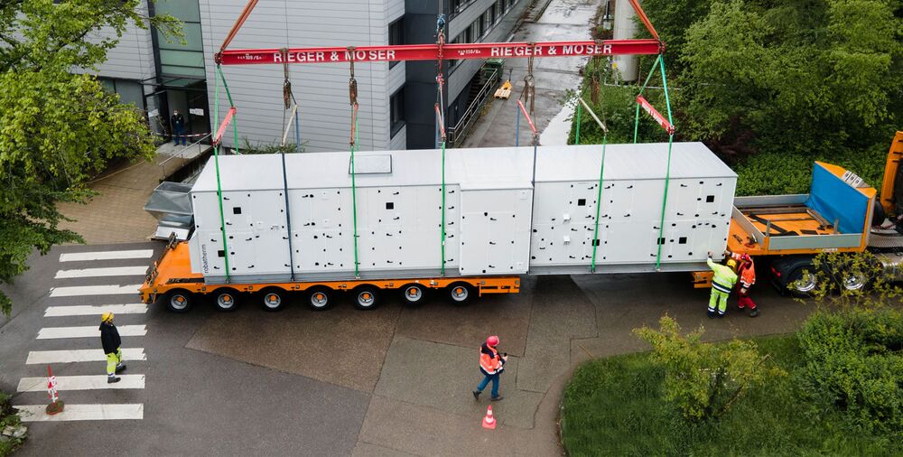 Supplied ready-to-connect. AHUs on DIN-frames