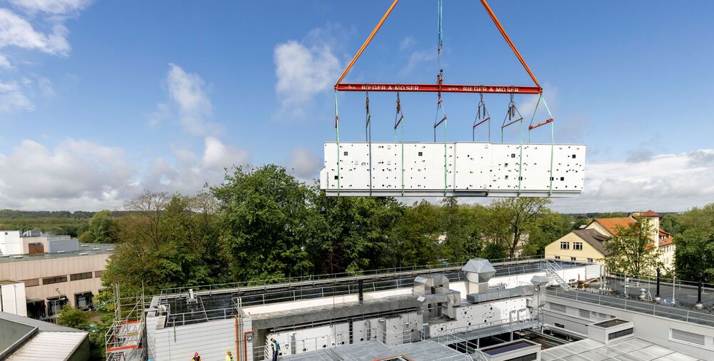 14 tons of equipment technology on approach.